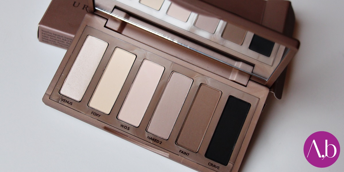 Urban Decay Naked Basics Palette paleta de sombras naked resenha e Swatches banner