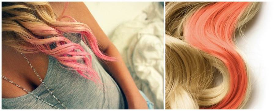 Hair Chalk – Como fazer mechas coloridas no cabelo com giz pastel cabelos loiros 3