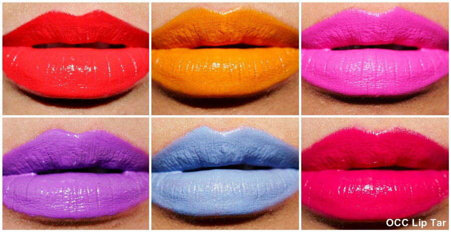 tendência de maquiagem verão 2014 batons coloridos occ lip tars
