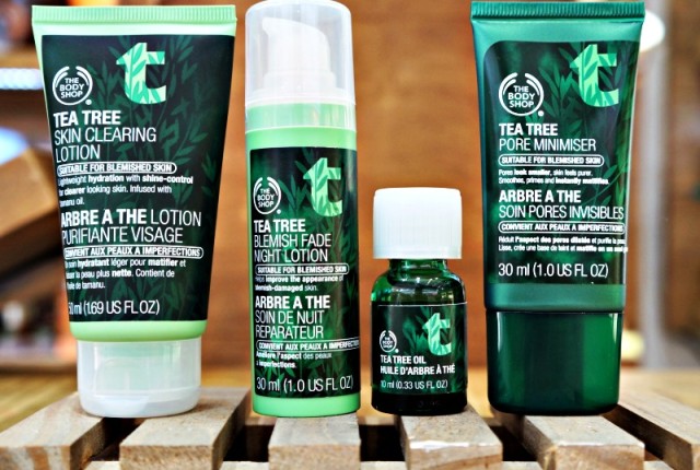 Tratamento facial – Skincare The Body Shop Tea Tree Oil, Pore Minimiser, Blemish Fade