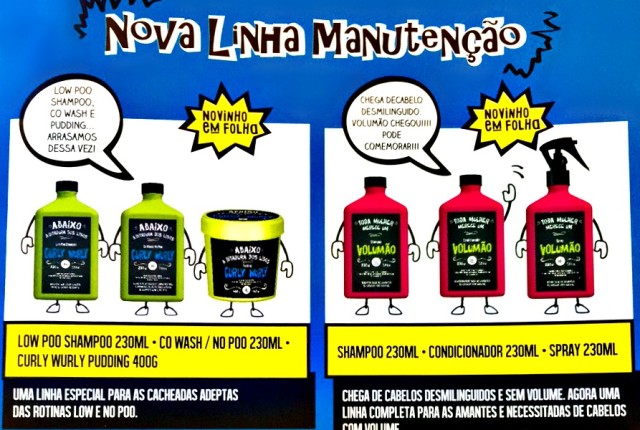 Lançamento Lola Cosmetics - Curly Wurly e Volumão No Poo e Low Poo