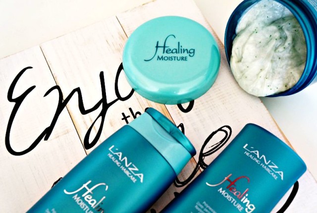 Lanza Healing Moisture Tamanu Cream Shampoo, condicionador Kukui Nut Conditioner e máscara Moi Moi Hair Masque