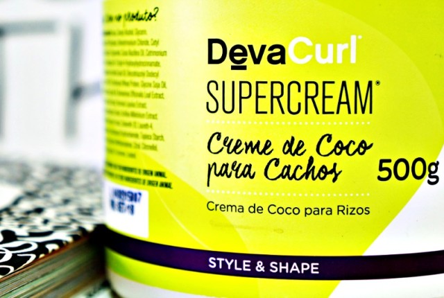 SUPERCREAM DEVA CURL RESENHA CREME DE COCO PARA CACHOS