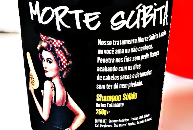 Ritual Morte Súbita Lola Shampoo sólido Detox Esfoliante Resenha