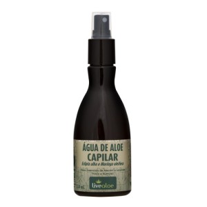 Água de Aloe Capilar Livealoe com Eclipta Alba, Moringa Oleifera, e Óleos Essenciais de Alecrim e Lavanda